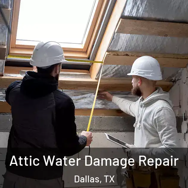  Attic Water Damage Repair Dallas, TX