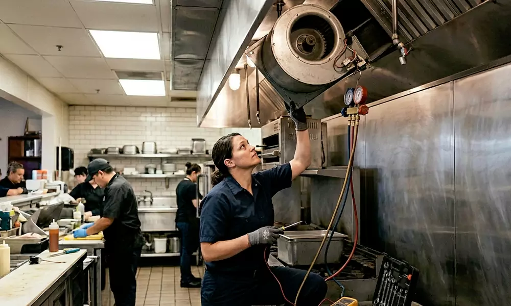 Commercial Exhaust Fan Repair Services