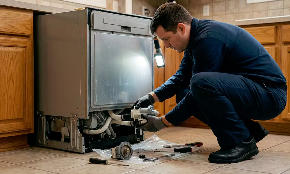 Dishwasher Pump Replacement in Islip, NY