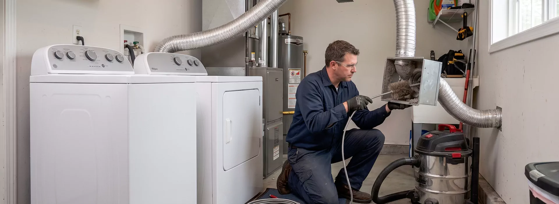 Dryer Vent Booster Fan Cleaning Sweetwater, FL