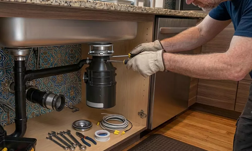 Kitchenaid Garbage Disposal Installation in Islip, NY