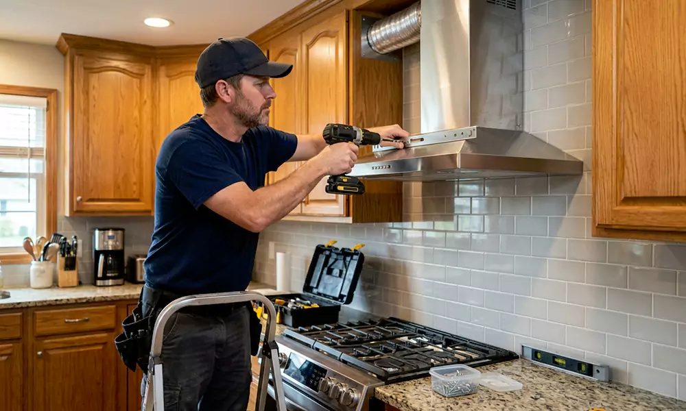Bosch Range Hood Installation in Islip, NY