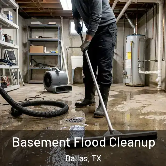  Basement Flood Cleanup Dallas, TX