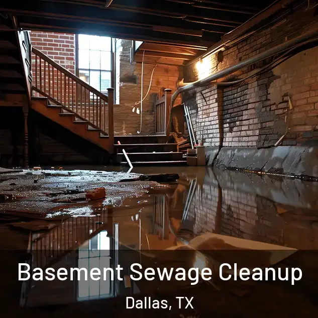  Basement Sewage Cleanup Dallas, TX