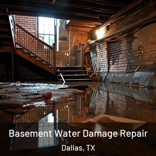  Basement Water Damage Repair Dallas, TX