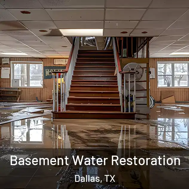  Basement Water Restoration Dallas, TX