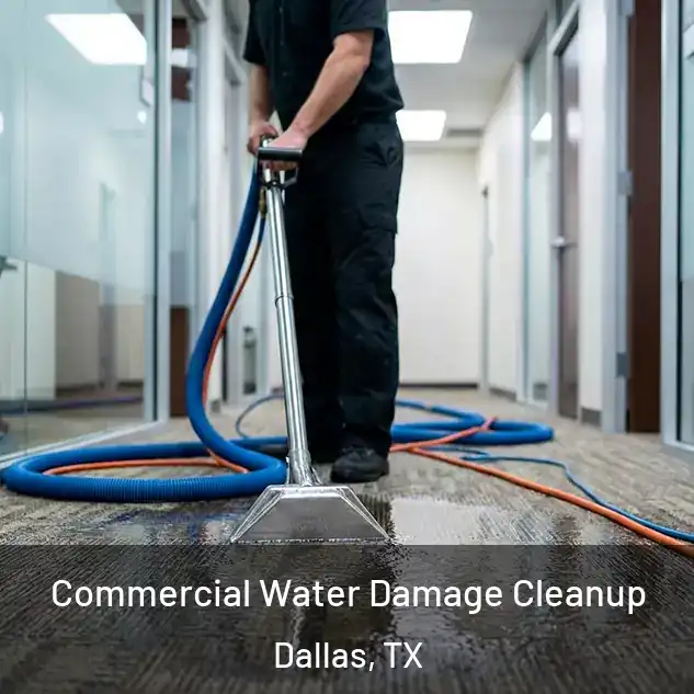  Commercial Water Damage Cleanup Dallas, TX