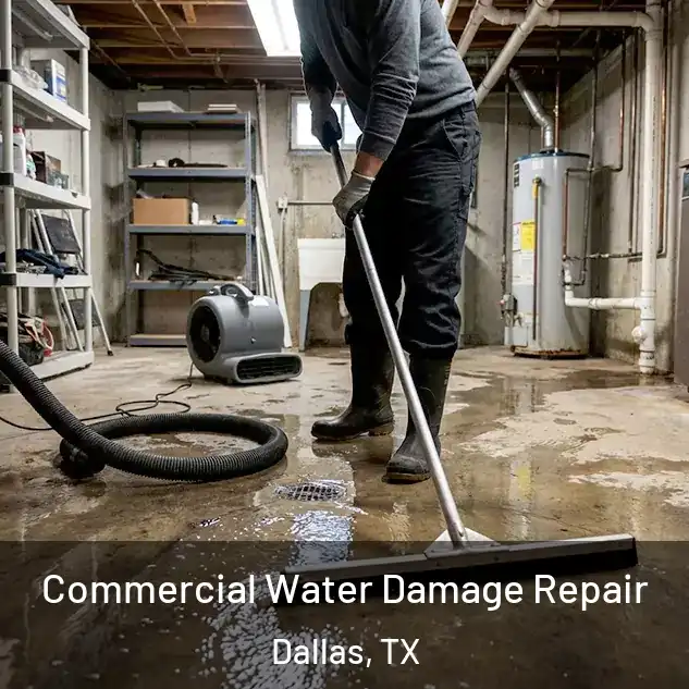  Commercial Water Damage Repair Dallas, TX