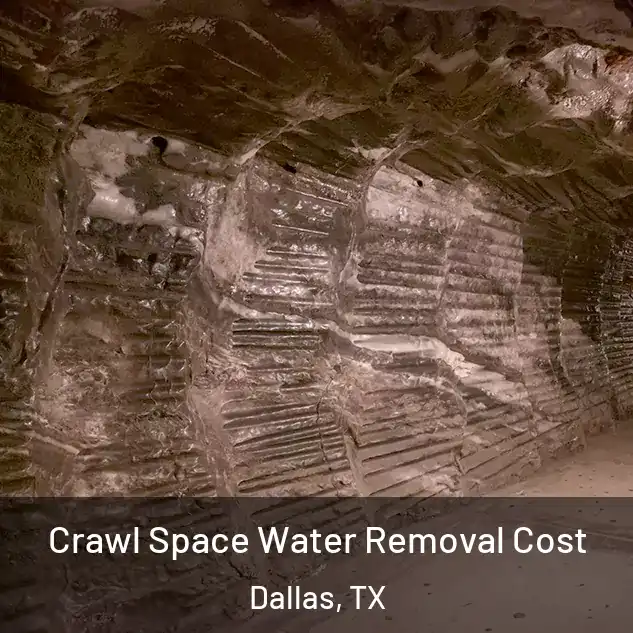  Crawl Space Water Removal Cost Dallas, TX
