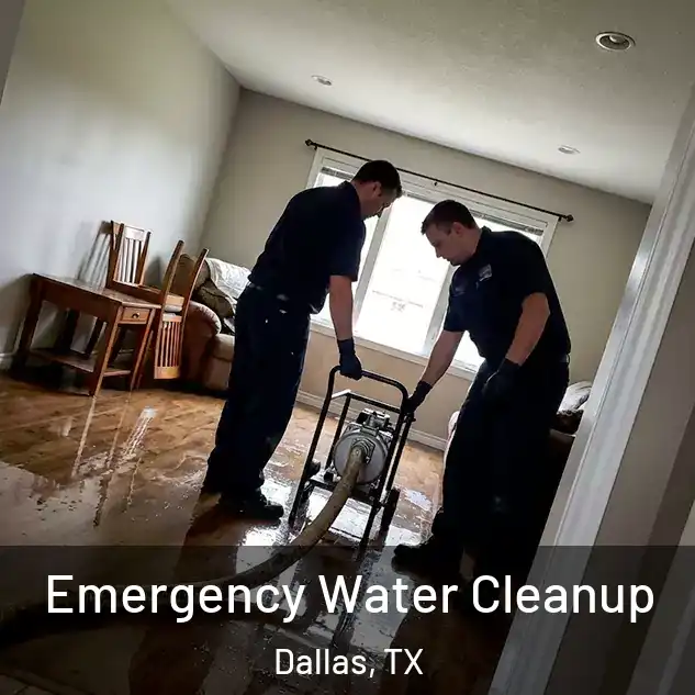  Emergency Water Cleanup Dallas, TX