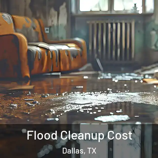  Flood Cleanup Cost Dallas, TX