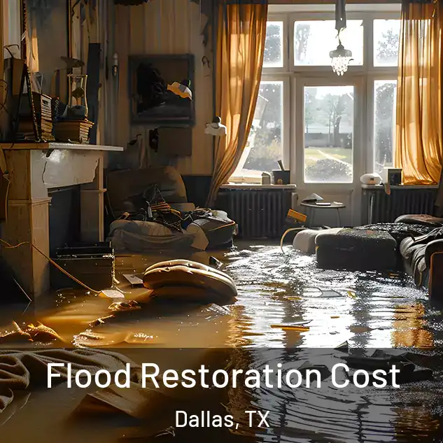  Flood Restoration Cost Dallas, TX