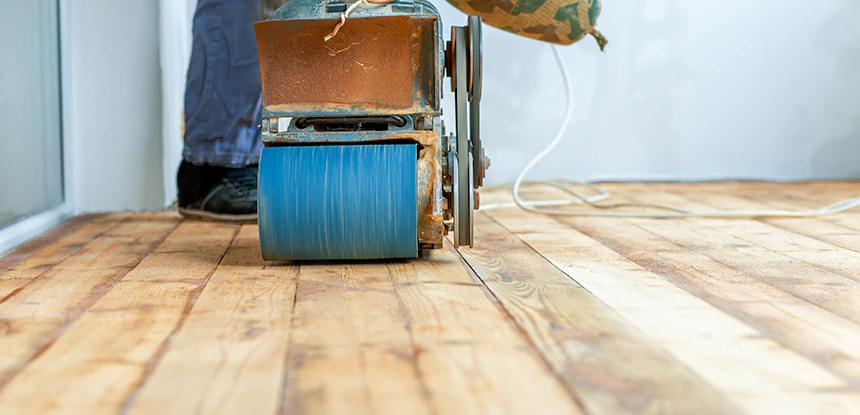 Residential Hardwood Floor Drying