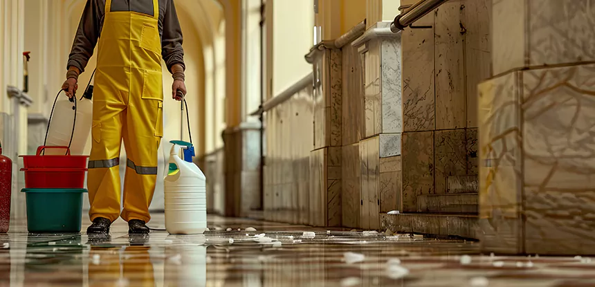 Hotel Room Water Damage Cleanup
