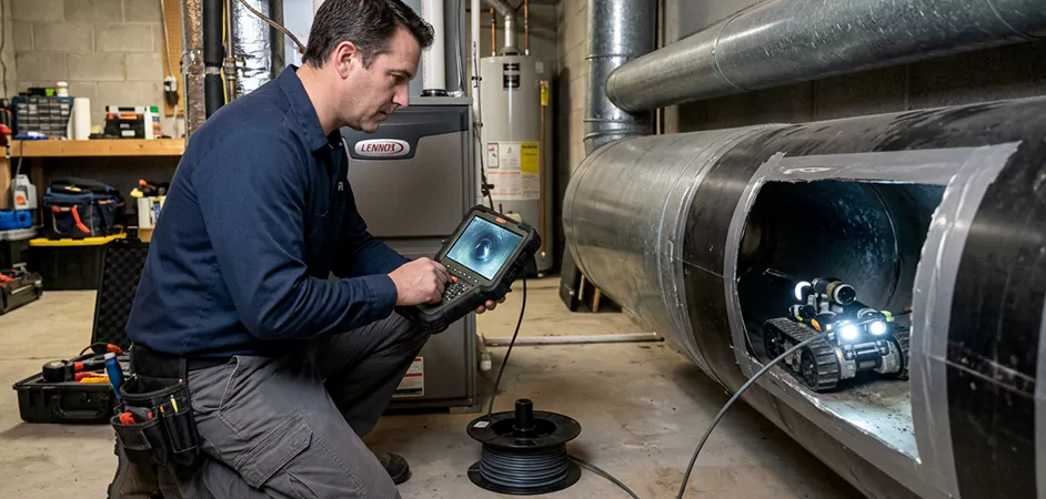 Robotic Duct Inspection in Sweetwater, FL