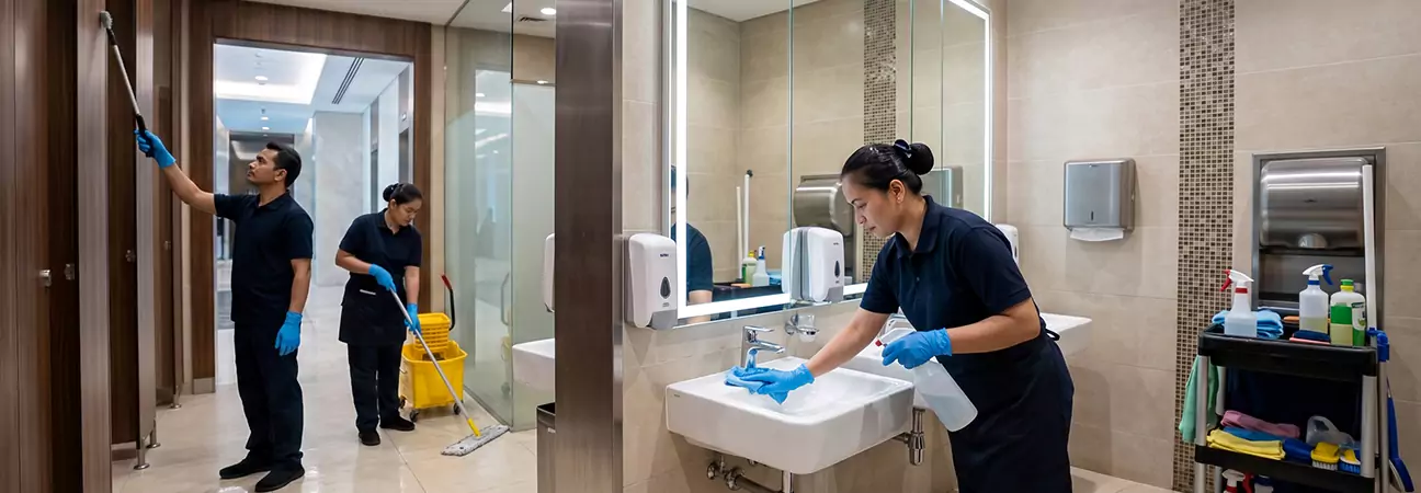 Restroom Cleaning Services for Commercial Properties in UAE