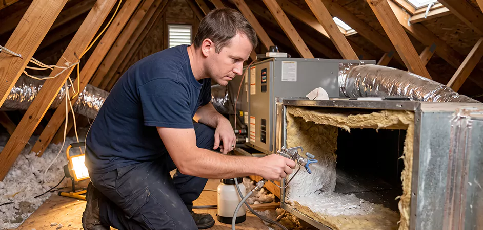 Duct Liner Encapsulation in Sweetwater