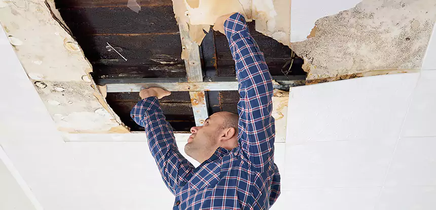 Dallas Roof Leak Water Damage Repair