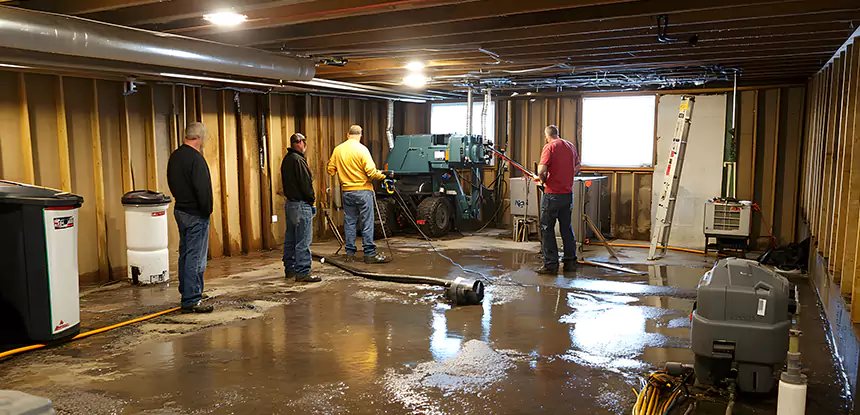 Subfloor Category 3 Water Loss Treatment