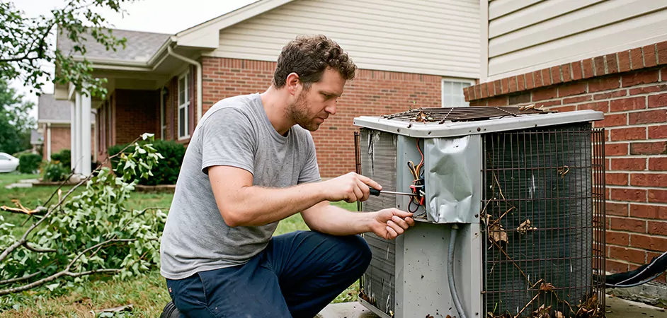 Storm Damage HVAC Restoration in Sweetwater