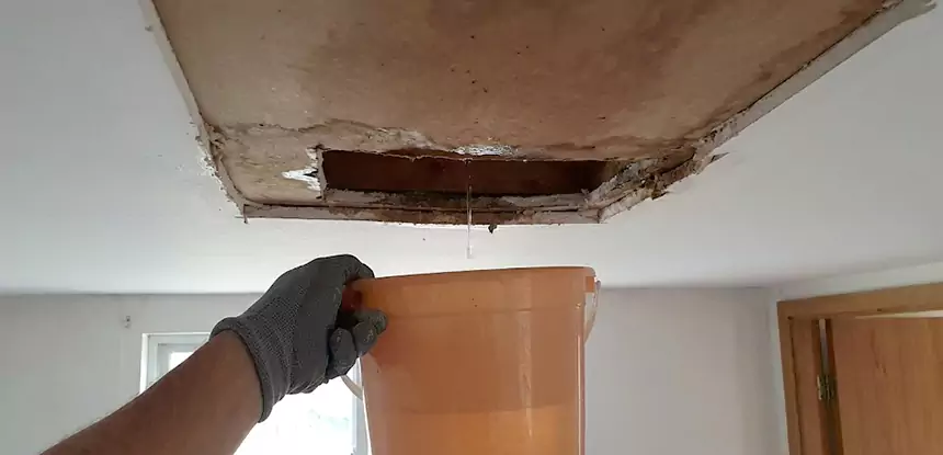 Structural Ceiling Water Damage Restoration in Dallas