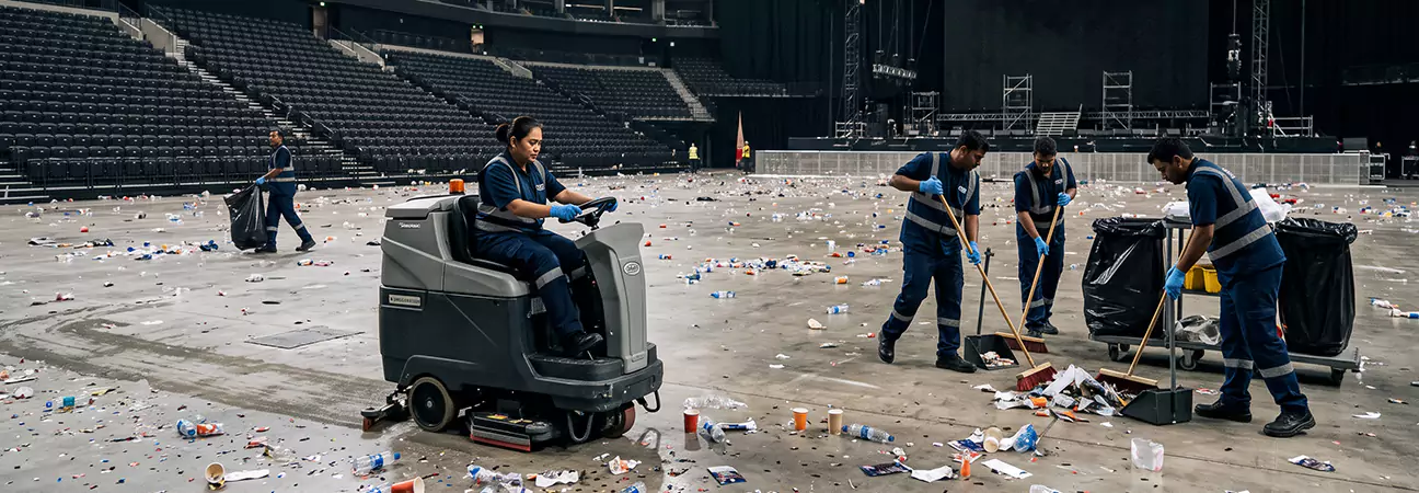 Concert Cleaning Service in UAE