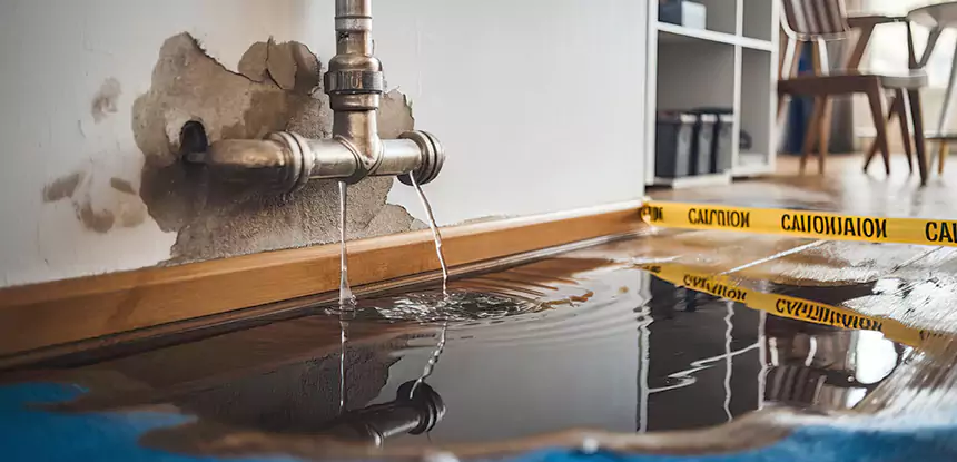Residential Water Leak Clean Up