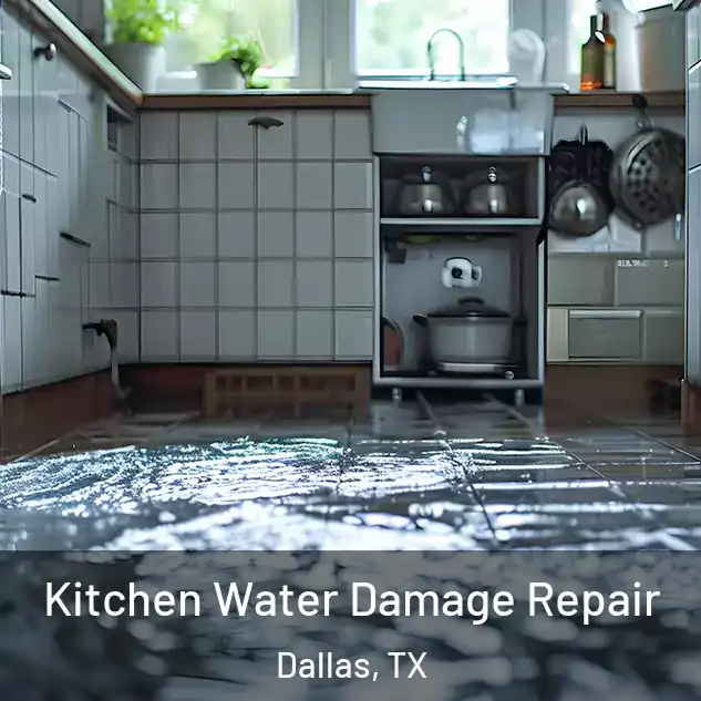  Kitchen Water Damage Repair Dallas, TX