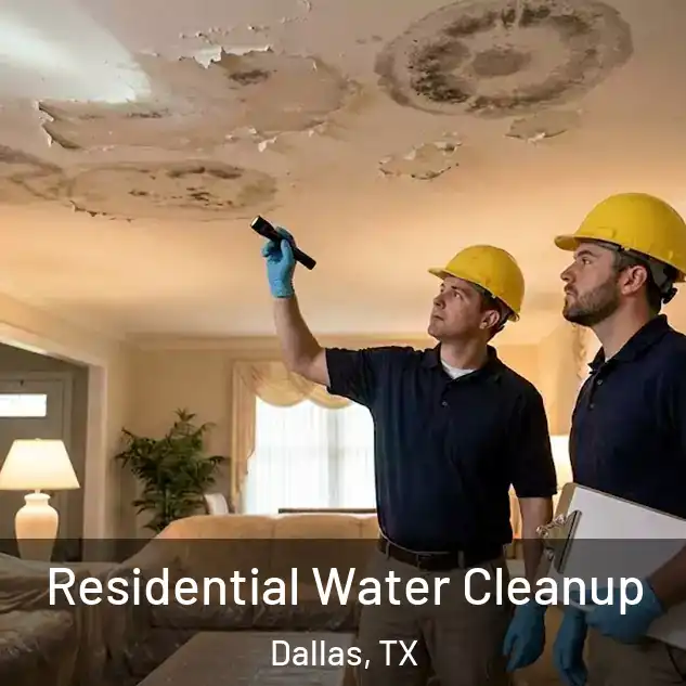  Residential Water Cleanup Dallas, TX