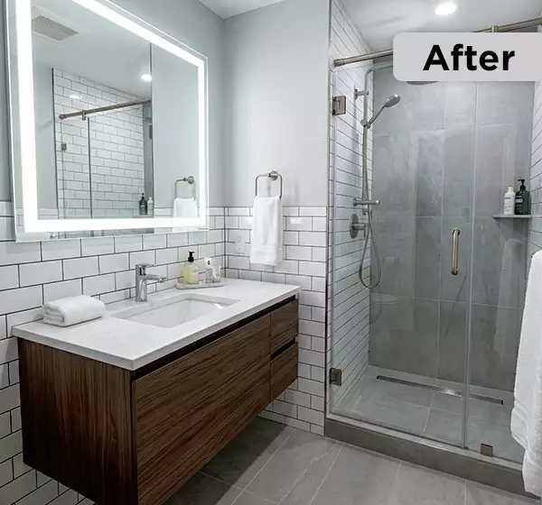 After Bathroom Remodeling 