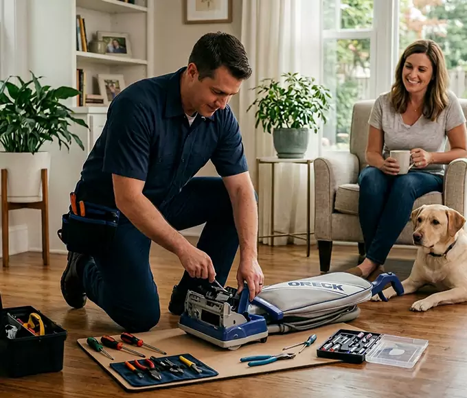 What Sets Our Oreck Service Apart in Islip, NY?