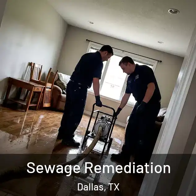  Sewage Remediation Dallas, TX