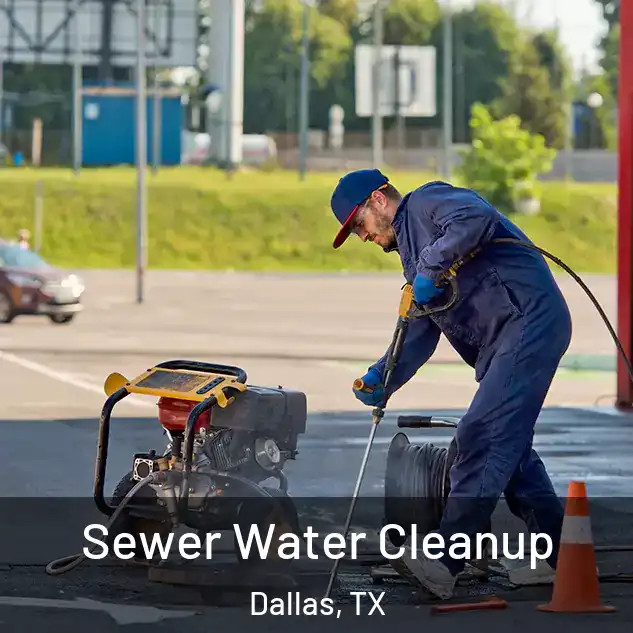  Sewer Water Cleanup Dallas, TX