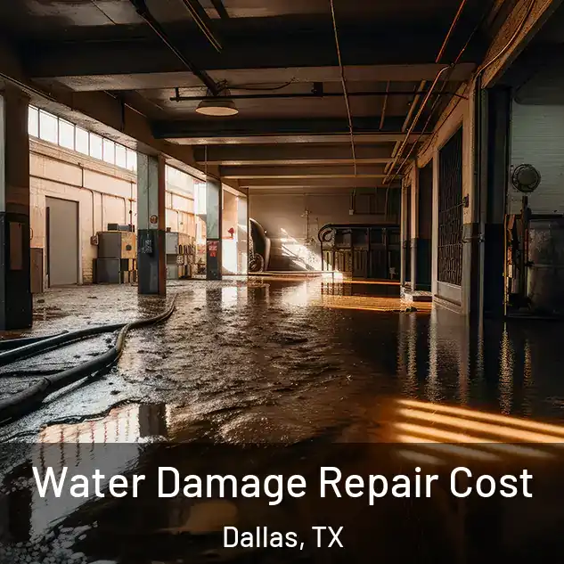  Water Damage Repair Cost Dallas, TX