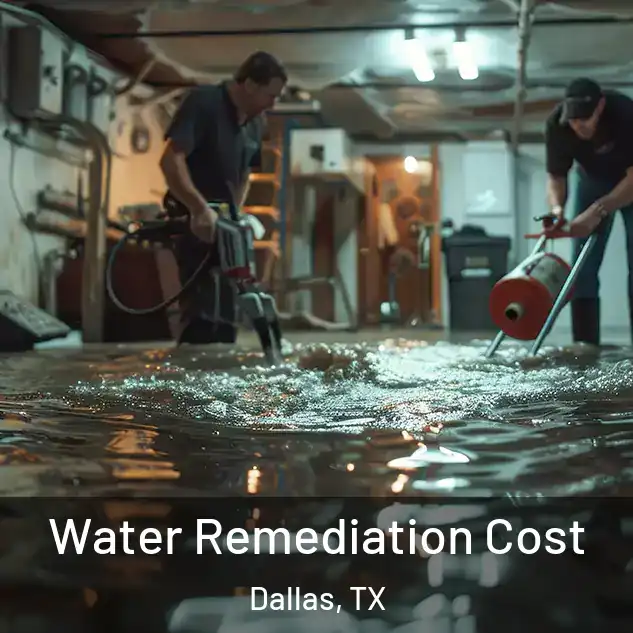  Water Remediation Cost Dallas, TX