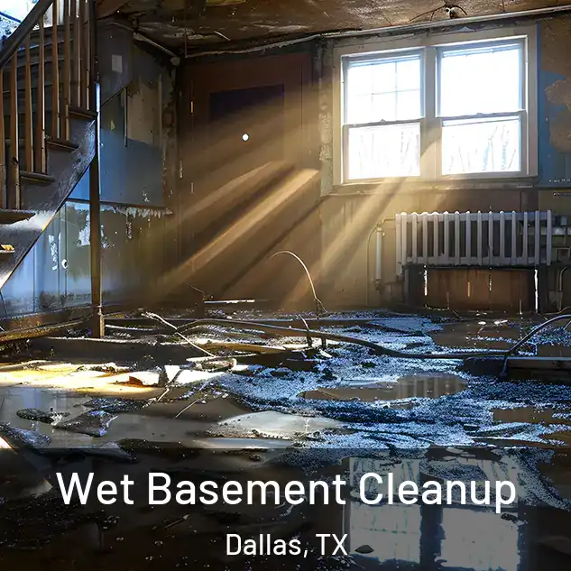  Wet Basement Cleanup Dallas, TX