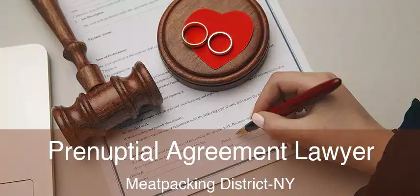 Prenuptial Agreement Lawyer Meatpacking District-NY