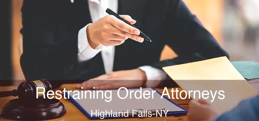Restraining Order Attorneys Highland Falls-NY