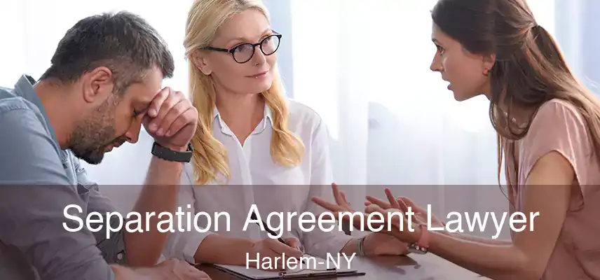  Separation Agreement Lawyer Harlem-NY
