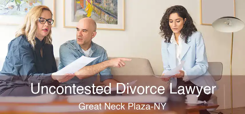 Uncontested Divorce Lawyer Great Neck Plaza-NY